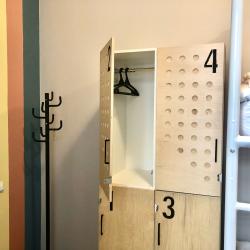 Кровать в 4-местном общем мужском номере