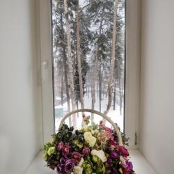 Номер стандарт с 1 двуспальной кроватью (с завтраком)