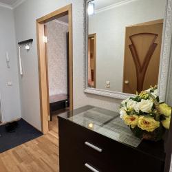 1-комнатные апартаменты стандарт проспект Ленина 80А с 1 двуспальной кроватью