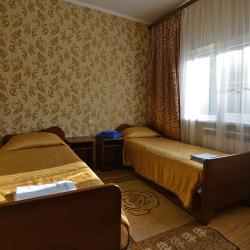 Номер стандарт с 2 односпальными кроватями (с завтраком)