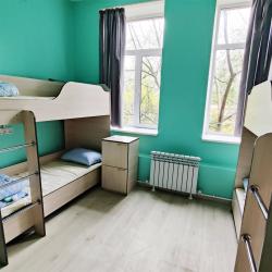 Кровать в 4-местном общем мужском номере  (новое крыло) (общие удобства)