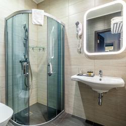 Номер стандарт с 1 двуспальной кроватью (с завтраком)