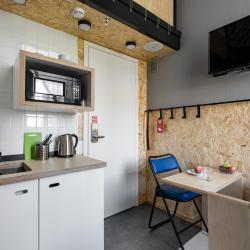 1-комнатные апартаменты стандарт Санкт-Петербург, Московский пр., 73 к.3 с 2 односпальными кроватями (с завтраком)