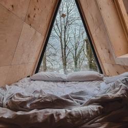 Коттедж улучшенный с 1 двуспальной кроватью