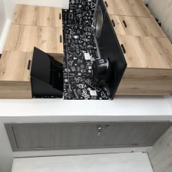Номер студия с 1 двуспальной кроватью и кухней