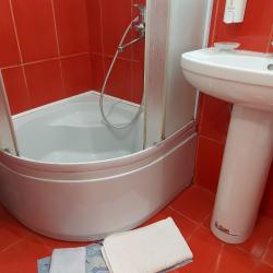 Тюльпановая комната с двуспальной кроватью
