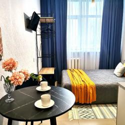 1-комнатные апартаменты студия г. Тюмень ул. Пермякова, 43А