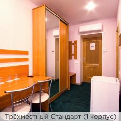 Номер стандарт с 3 односпальными кроватями (с завтраком) (корпус 1)