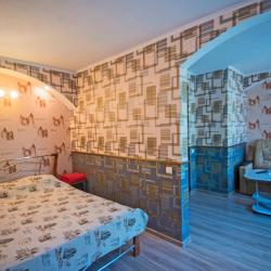 Номер стандарт с 1 двуспальной кроватью (с завтраком)