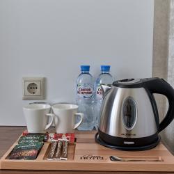 Номер стандарт с 1 двуспальной кроватью (с завтраком)