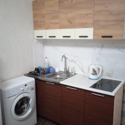 1-комнатные апартаменты студия Санкт - Петербург, Пулковское шоссе, д. 14, корпус Д. с 1 двуспальной кроватью