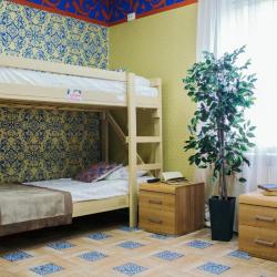 Кровать в 8-местном общем номере (удобства на этаже)