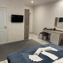Комната улучшенная с 1 двуспальной кроватью и видом на город