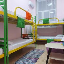 Кровать в 6-местном номере (удобства на этаже)