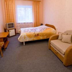 Номер стандарт с 1 двуспальной кроватью