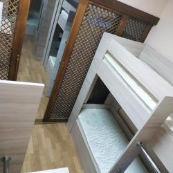 Кровать в 6-ти местном мужском номере