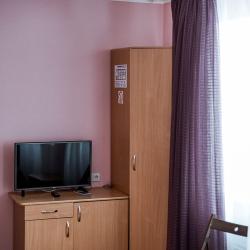 Номер стандарт с 1 двуспальной кроватью (с полупансионом)